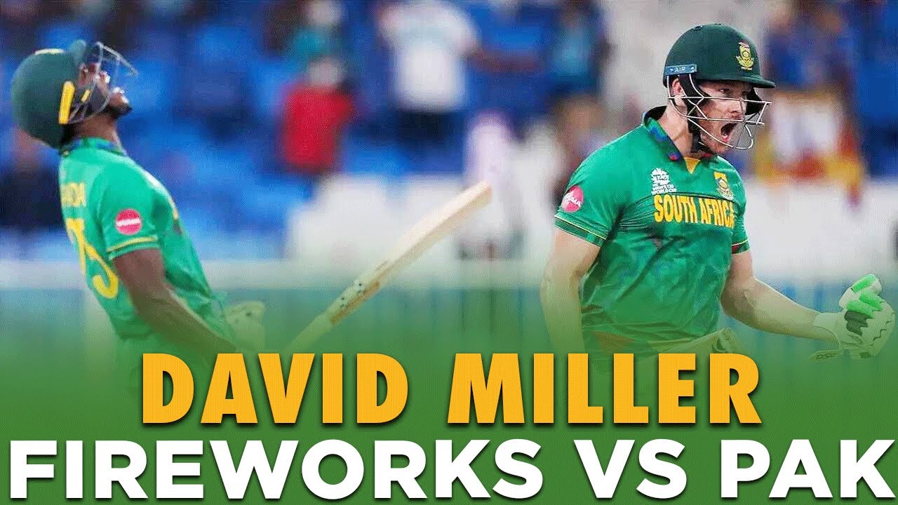 David Miller Incredible Batting Against Pakistan | Pakistan vs South Africa | PCB | ME2L
