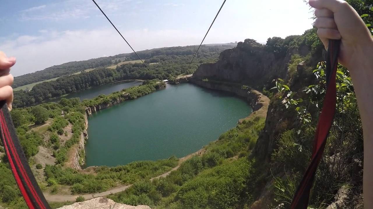 Opals&oslash;ens sv&aelig;vebane (Bornholm) (Danmarks l&aelig;ngste sv&aelig;vebane)