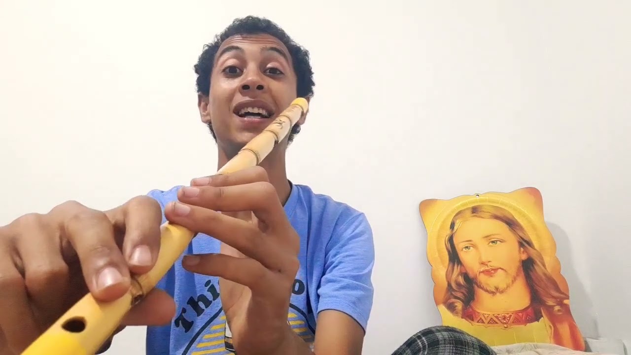 تعليم عزف لحن اسومين على الناي ✝️🥳🥰