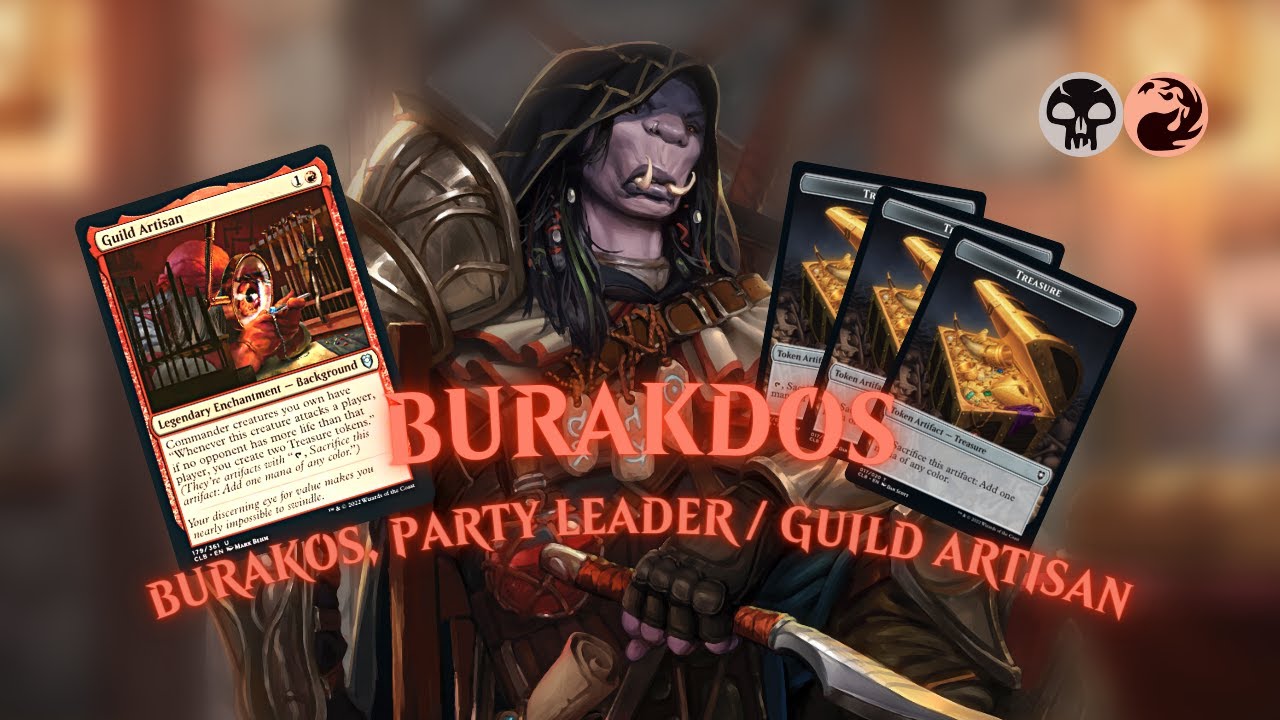 BuRakdos - Burakos, Party Leader / Guild Artisan Commander Deck Tech! Rakdos Treasure Aristocrats!