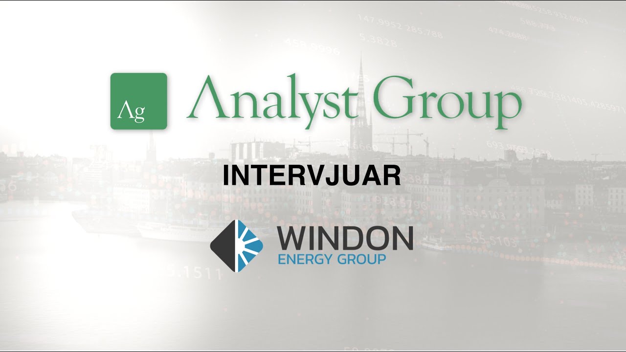 Intervju med Windon Energy Groups VD Henrik Karstensen