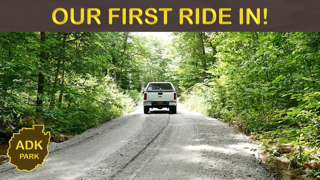 First Ride On Our Finished Private Road!