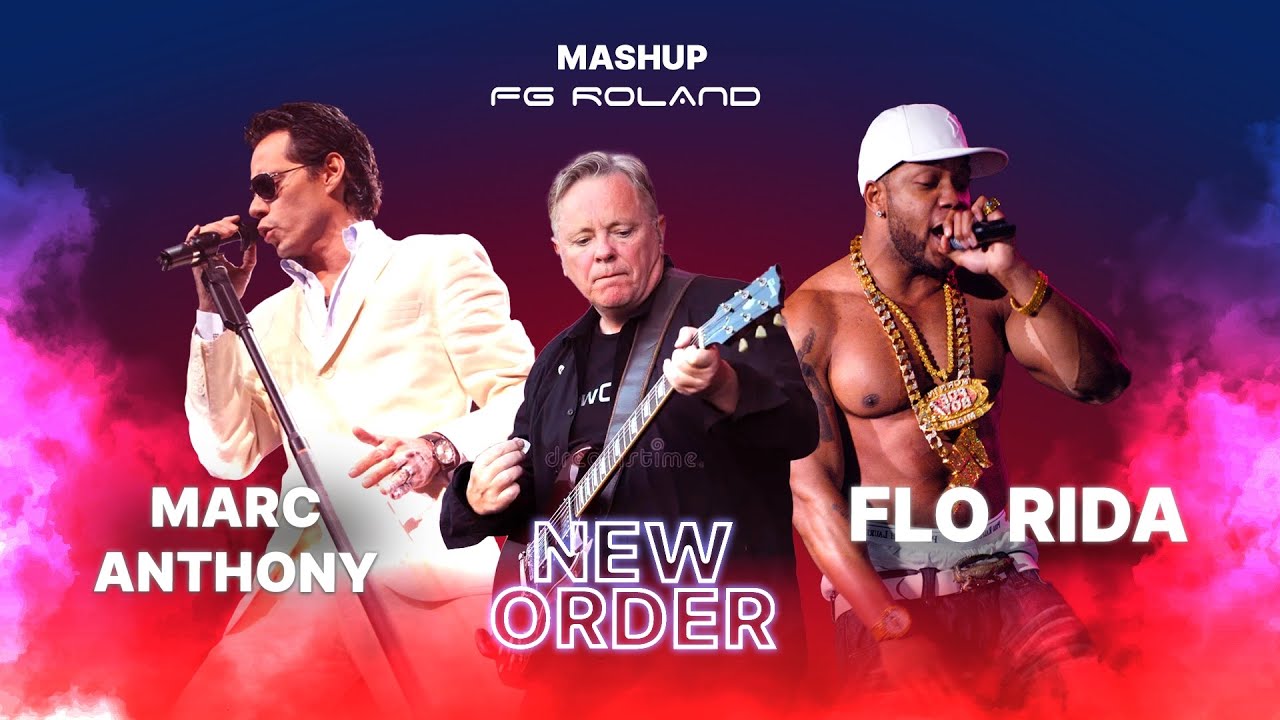 New Order x Marc Anthony x Flo Rida - Raining Blue (FG Roland Mashup)