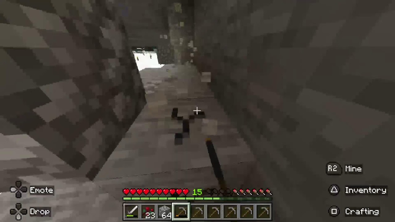 🟣 Clearing Entire Area to Build a Snow Village ☃️ 🌨️ Minecraft PS5 - Silent Survival Part 24