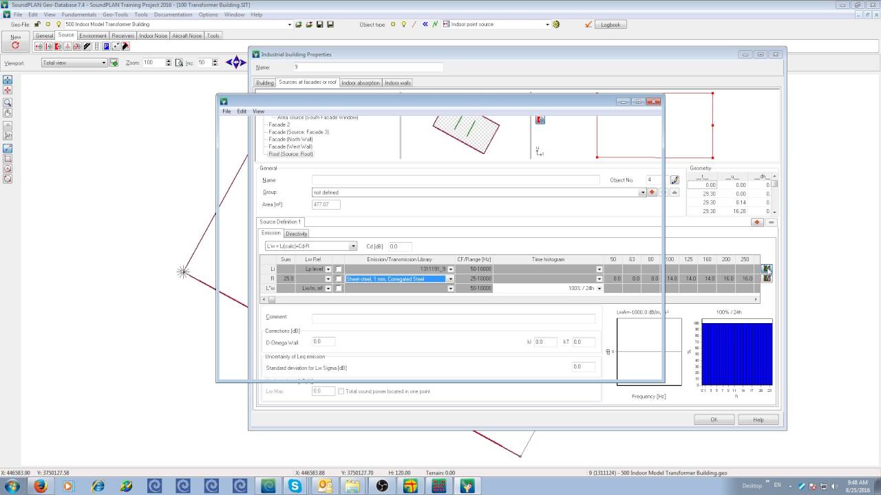 SoundPLAN Indoor Noise Modeling