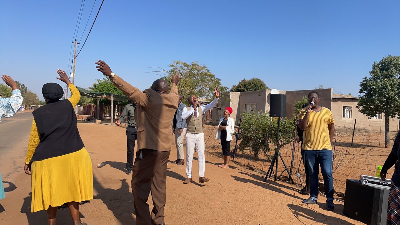 CJC Open Air Service at Kwandebele