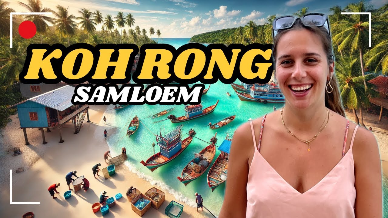 Poznaj urok Koh Rong Samloem: luźny dzień na nieodkrytej wyspie. KAMBODŻA
