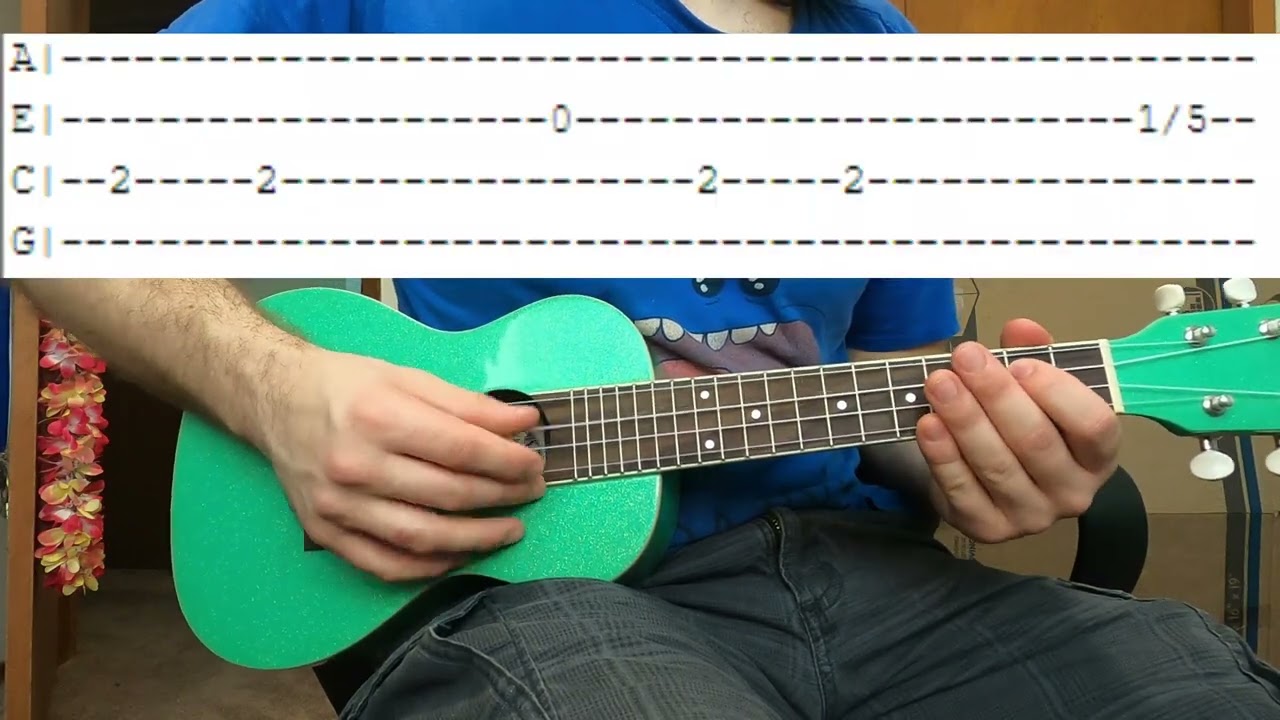 Somebody That I Used To Know Ukulele Tutorial (WITH TABS)