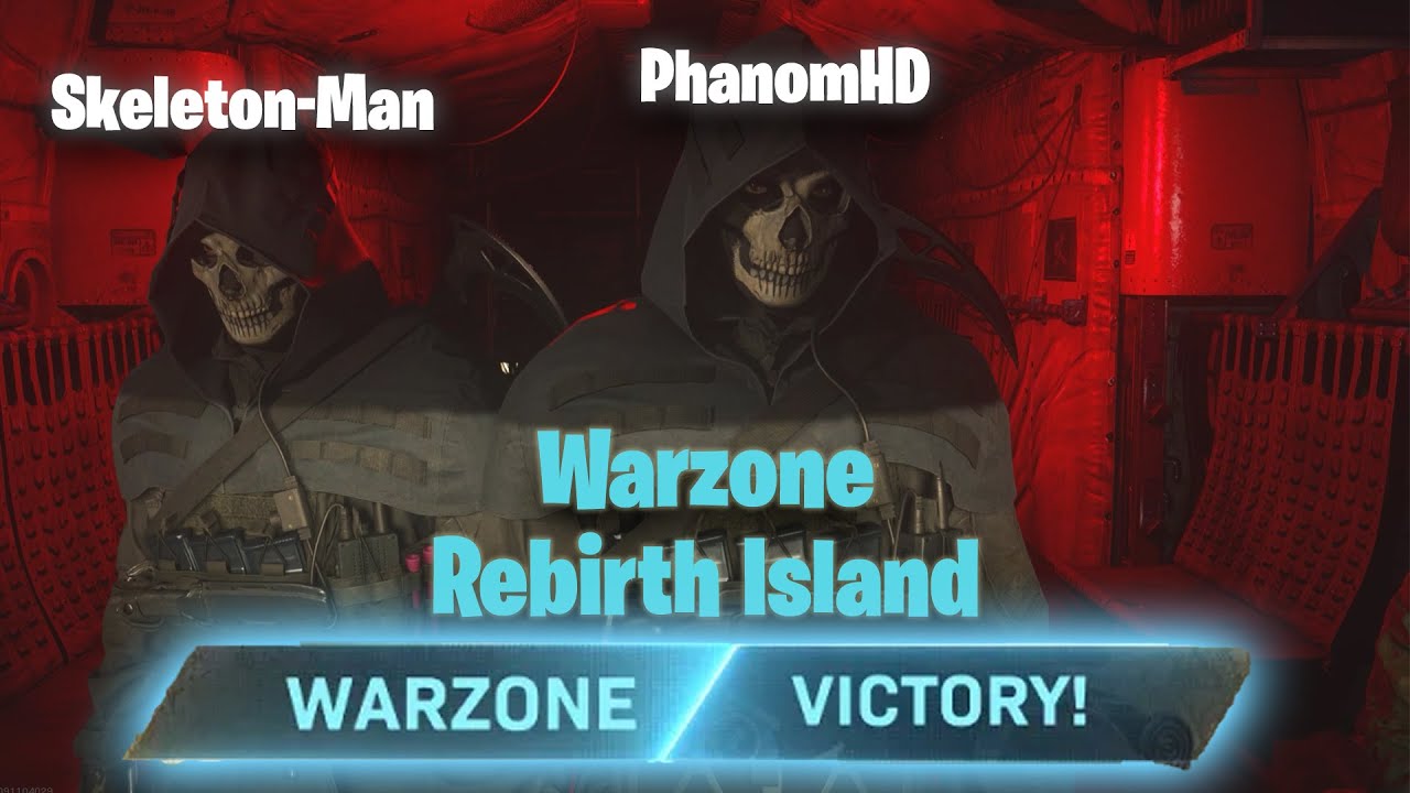 REBIRTH BACK TO BACK VICTORY | COLD WAR WARZONE W/Skeleton-Man