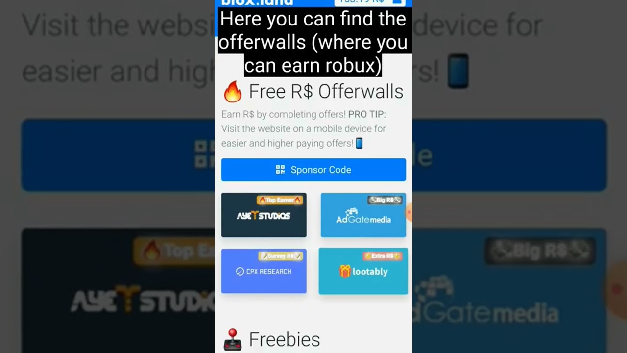 use bloxland to get quick and easy robux!
