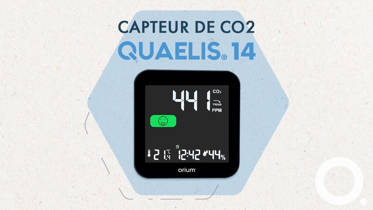 Comment utiliser le capteur de CO2 QUAELIS 14 ?