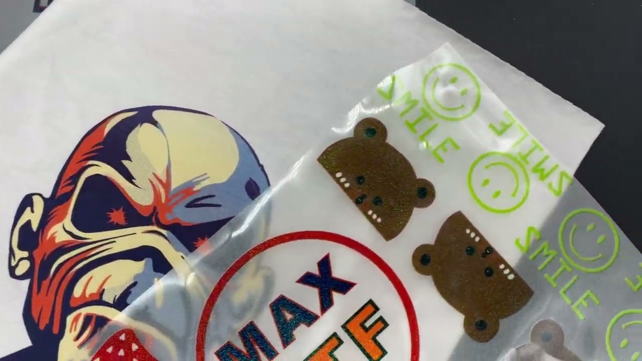 Glitter Direct to film transfer paper Manufacturer, Glitter PET Film For DTF Manufacturer, Supplier