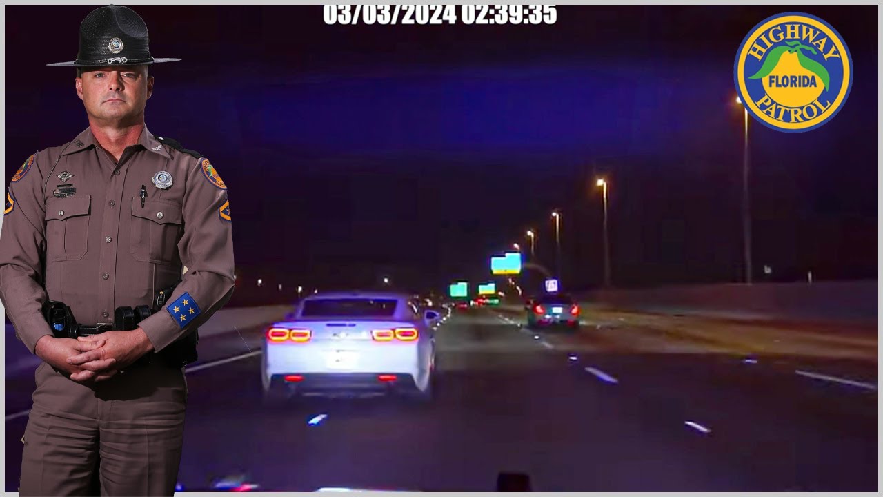 STOP F***ING w/ Florida Highway Patrol | DRUNK Camaro SS Driver learns the HARD WAY!