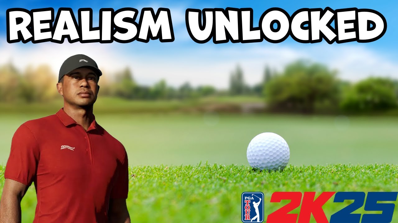 These are the BEST settings for PGA Tour 2K25!!
