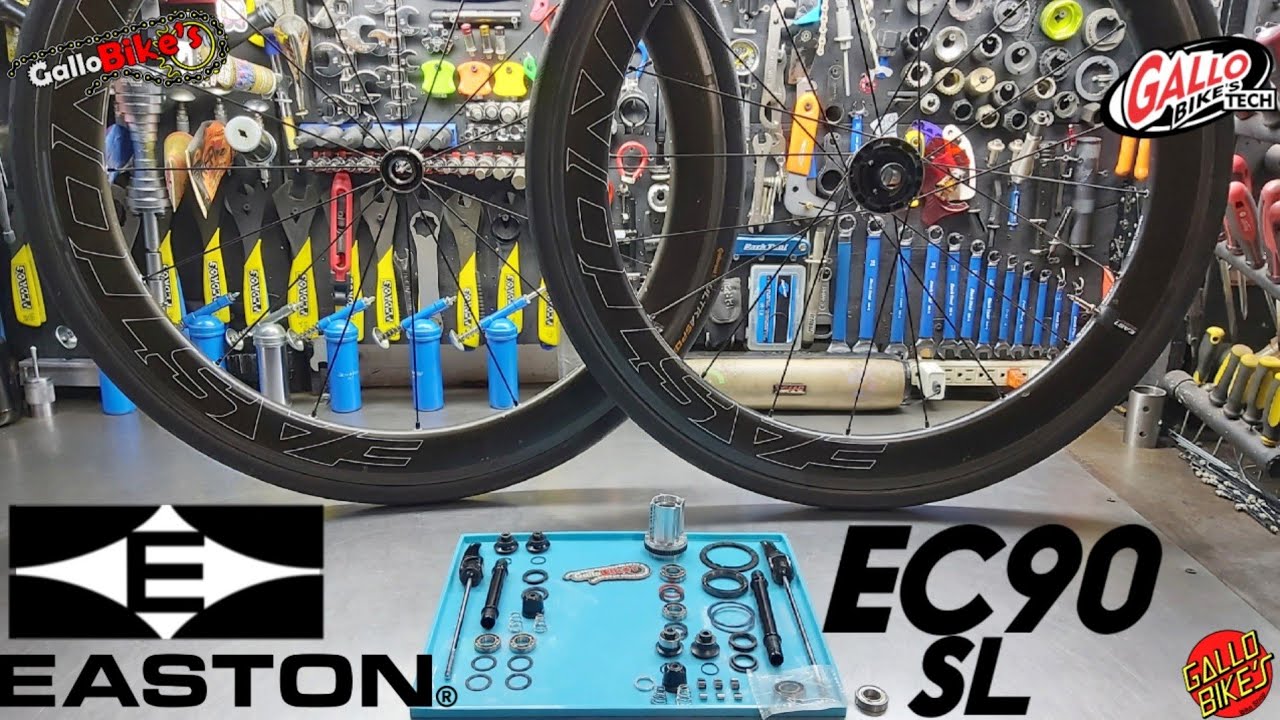 EASTON EC90 SL Servicio Rines de Ruta Mazas y Driver Service Road Wheels Mantenimiento Rodado Sport