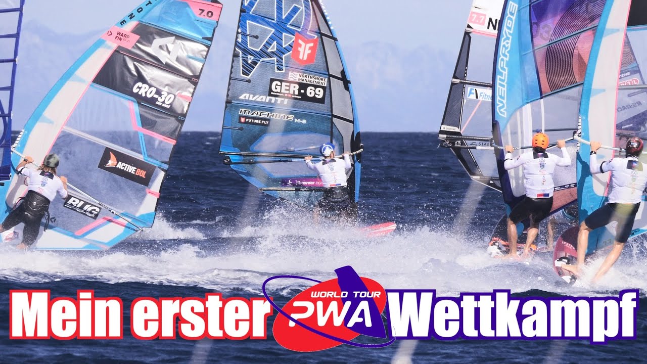 MEIN ERSTES MAL PWA - Windsurf Wettkampf in Bol, Kroatien