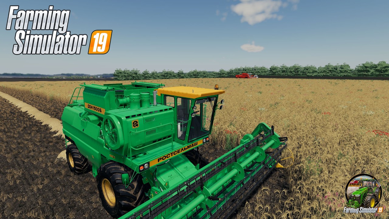 Запустив двох дракончиків і поїхав молотити ячмінь | КОШМАК | FS19