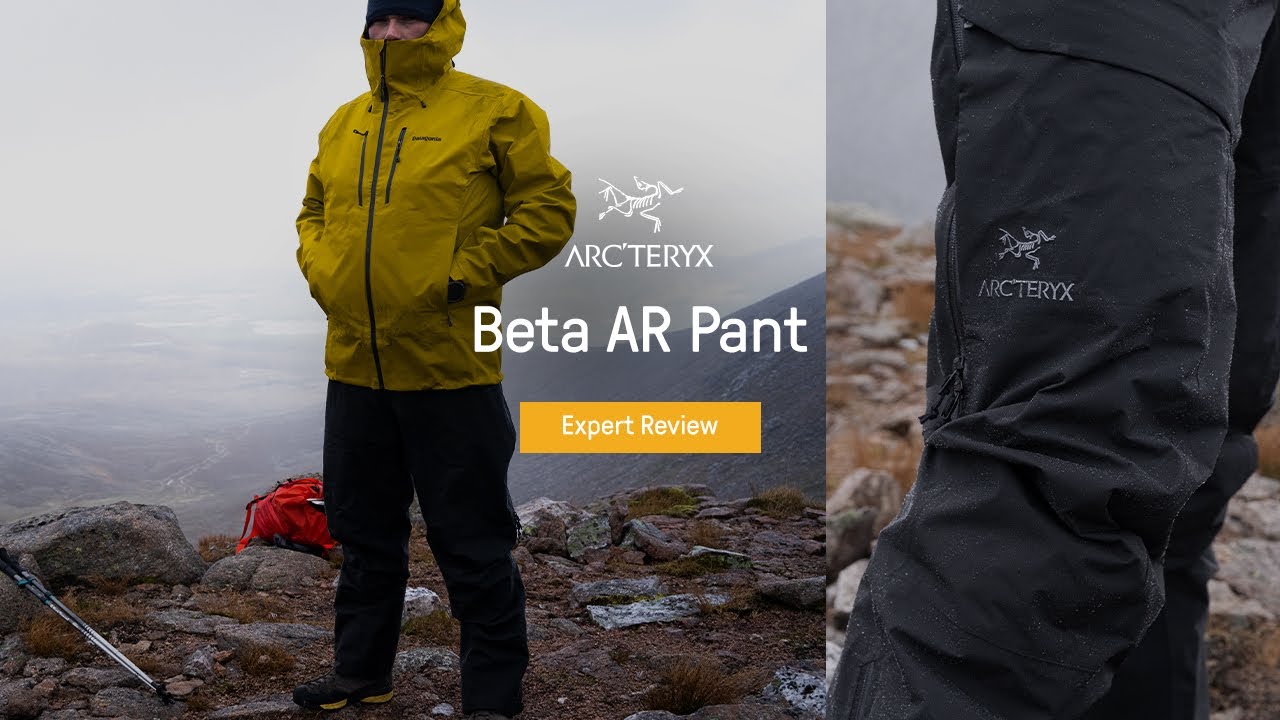 Arc'teryx Mens Beta AR Pants in action - Mens Expert Review