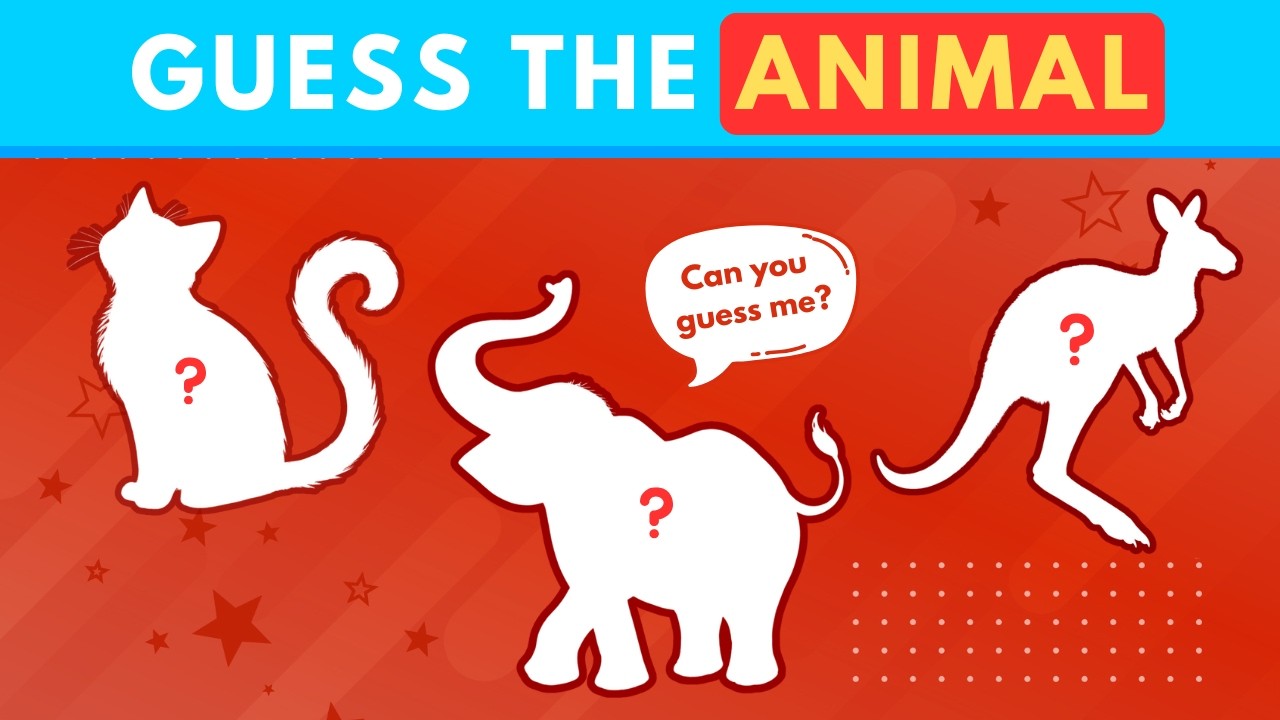Can You Guess the Animal? Shadow Challenge &ndash; Easy to Hard Levels!