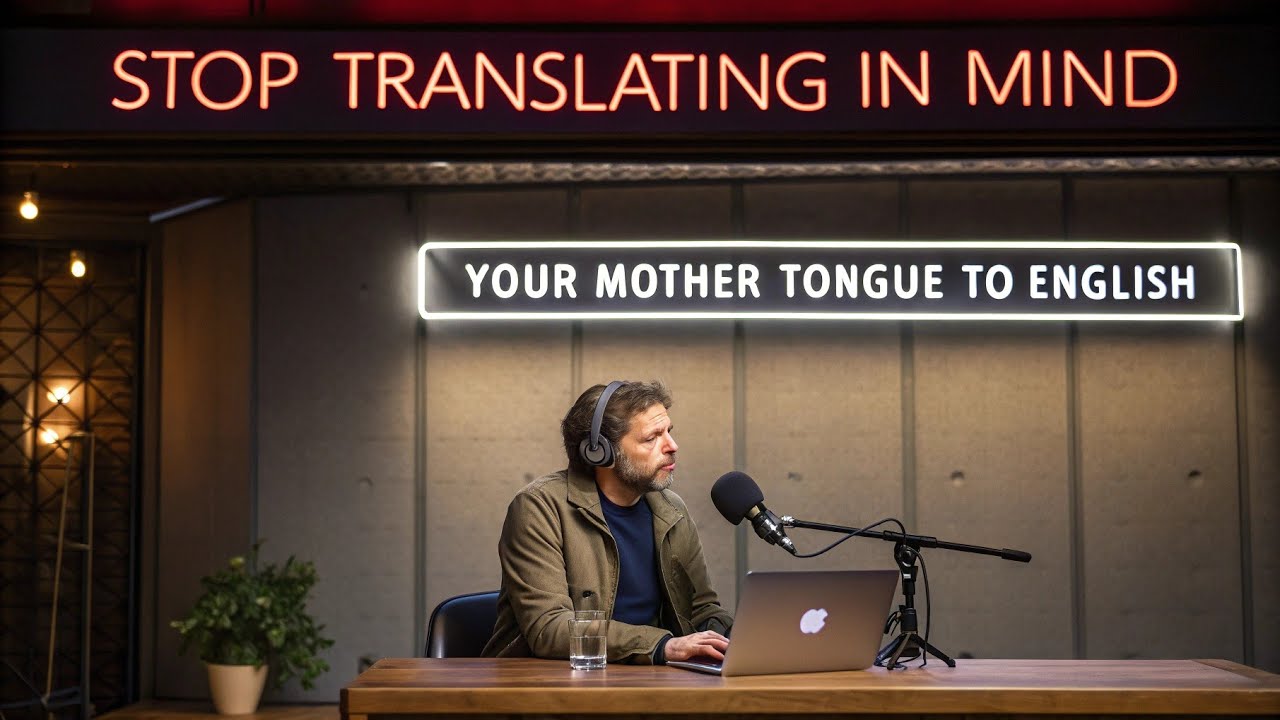 You don't need to Translate Before You Speak English | Practice this instead