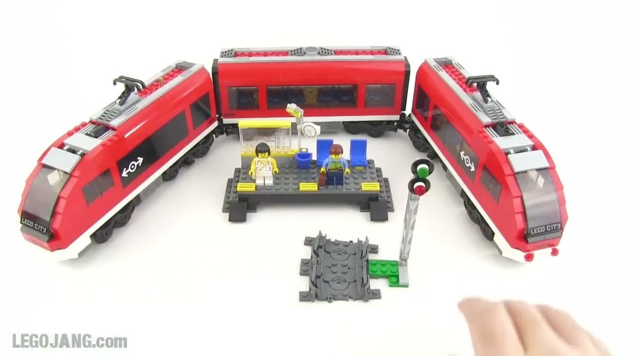 🔄 LEGO City 2010 Passenger Train review! 7938 re upload
