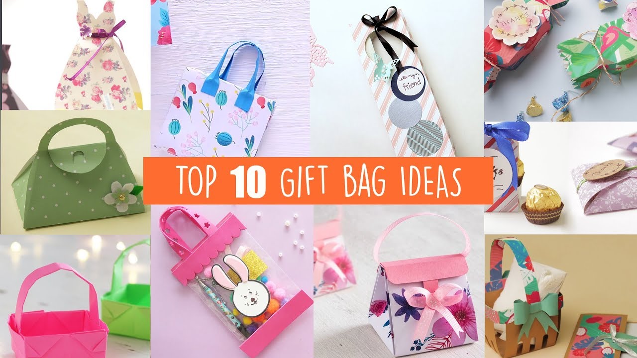 Top 10 Gift Bag Ideas | Gift Wrapping Ideas