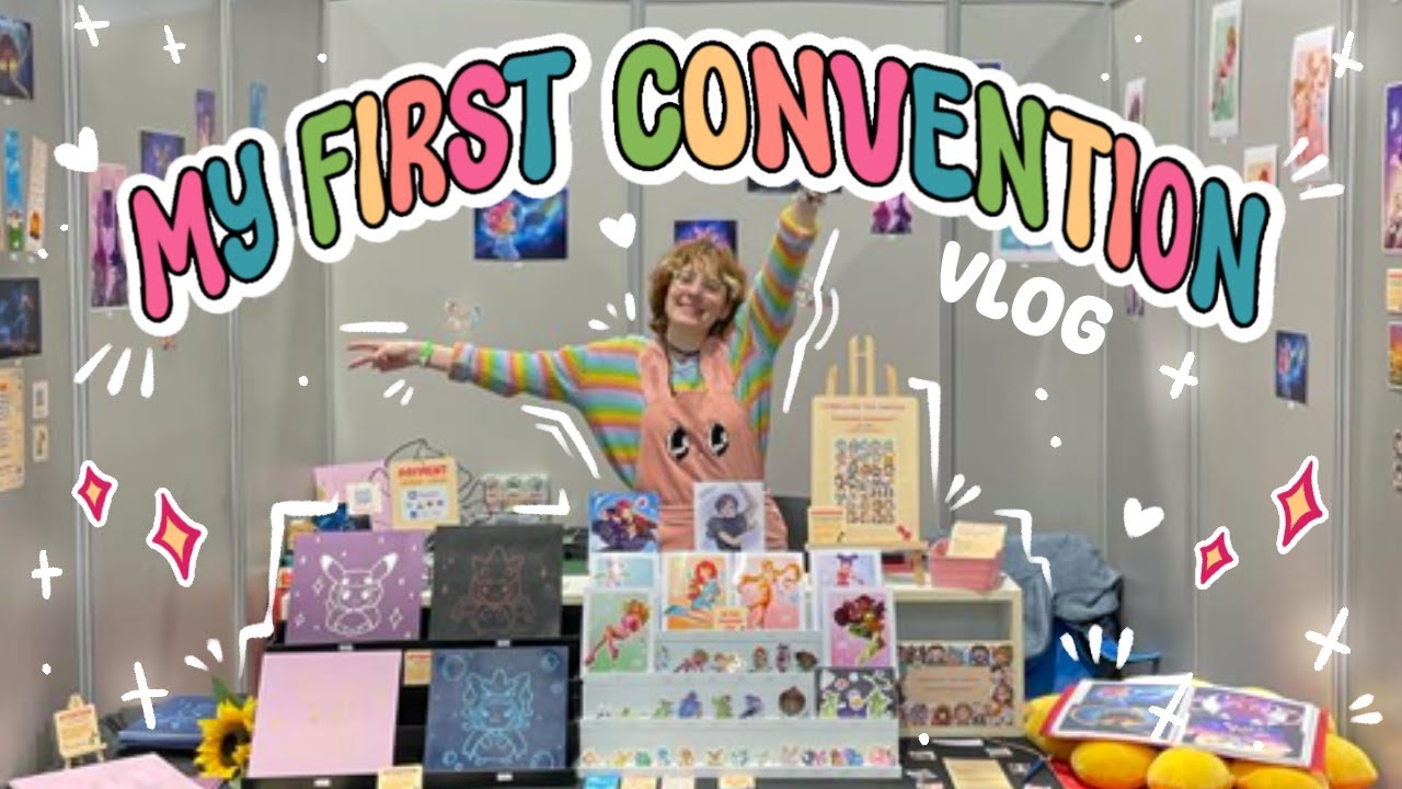 Let's go to my first Convention! 【VLOG】