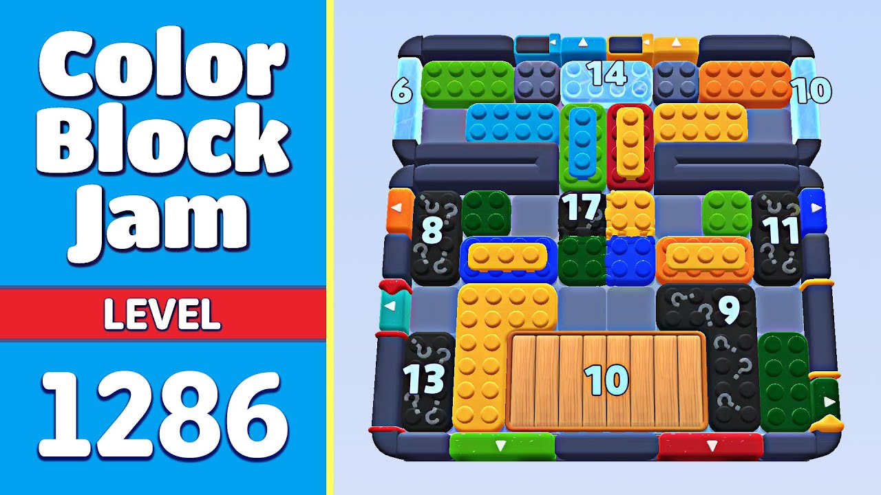 Color Block Jam Poziom 1286 (1287) | Wszystkie zagadki rozwiązane! 🎯