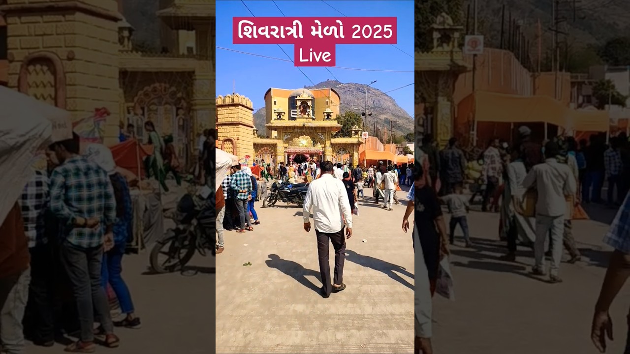 Shivratri Melo 2025 #shivratrimelo2025 #girnar #shortvideo #shorts #shivratrilive #lpshorts