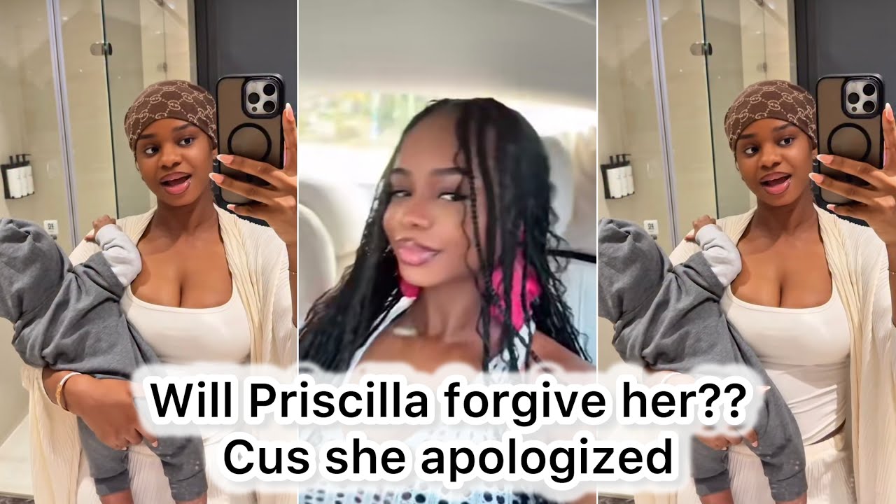 will PRISCILLA FORGIVE HER BECAUSE SHE APPOLOGIZED?? #priscilla #viral 