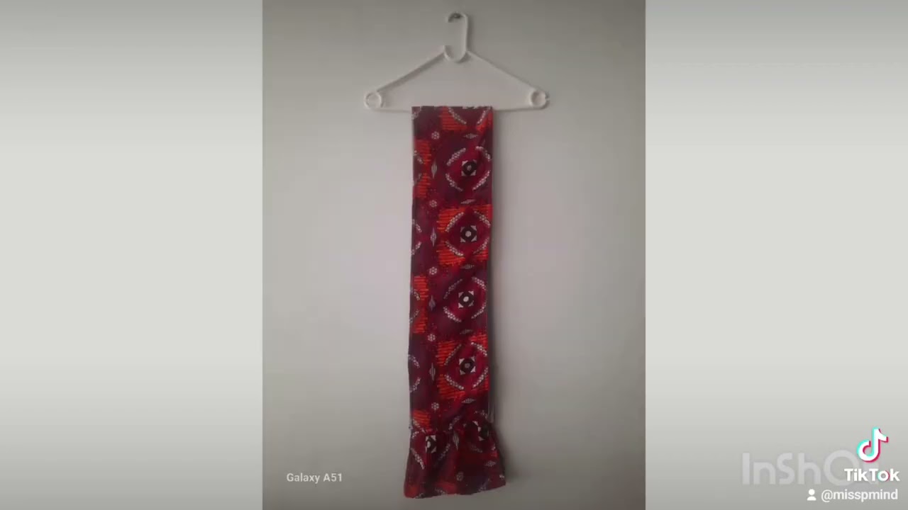 my creations #african print#scarf.