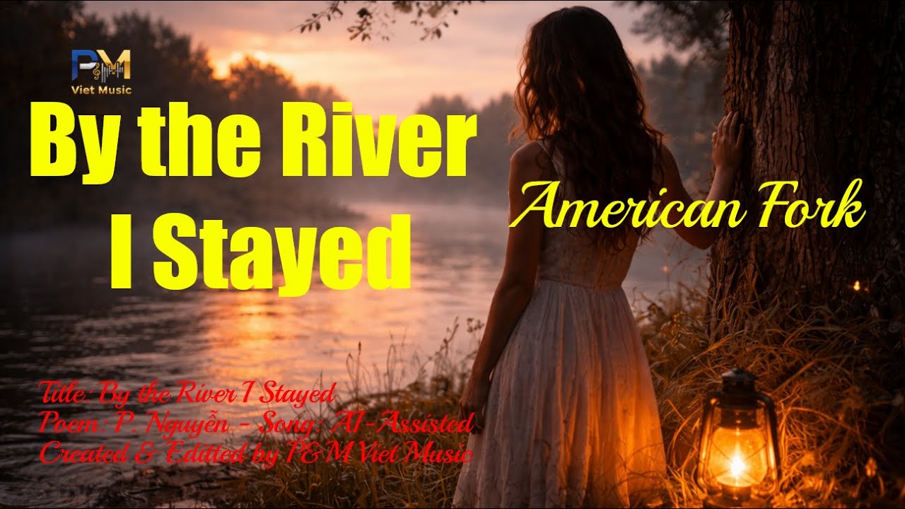 BY THE RIVER I STAYED (AMERICAN FORK) - POEM TO SONG - PM VIET MUSIC