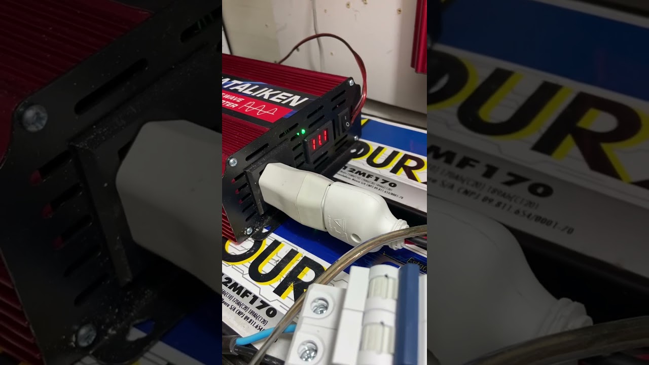 Inversor Tataliken 4000 pico ligando ar split 12k