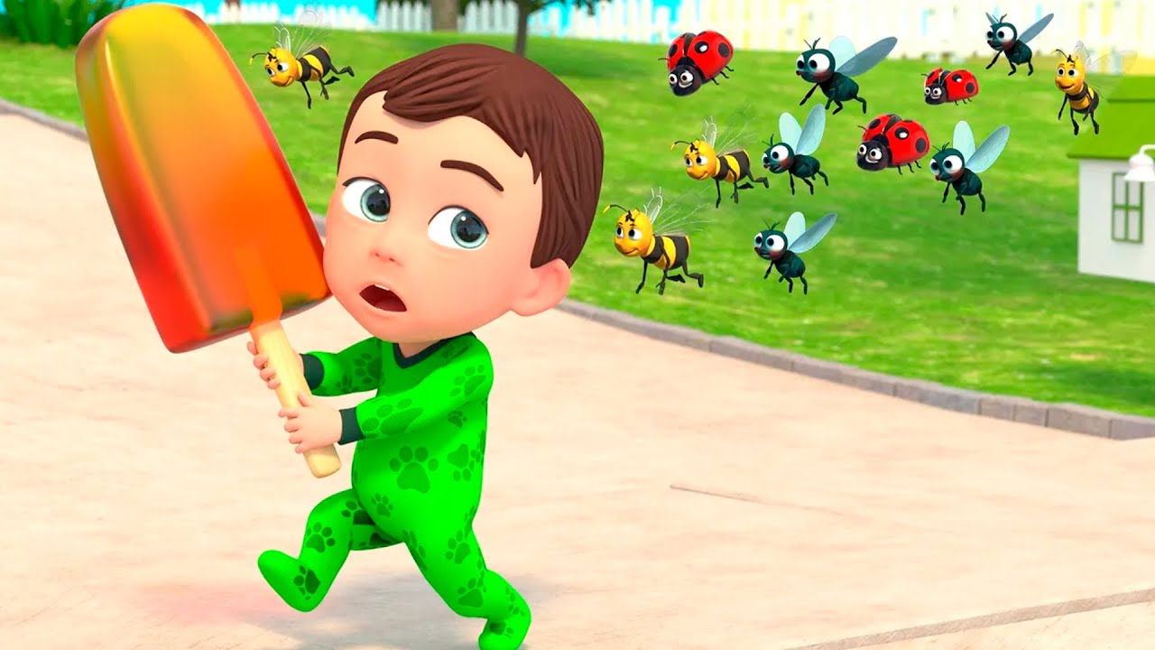 Xô, Mosquito, Vai Embora! 🦟 | Desenho Animado | Lalafun em Português | Canções Infantis