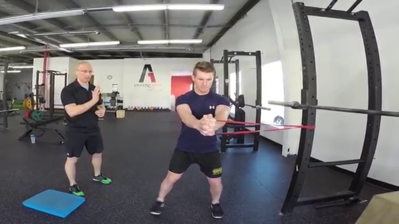 Athletic Base Building: Pallof Press Variations