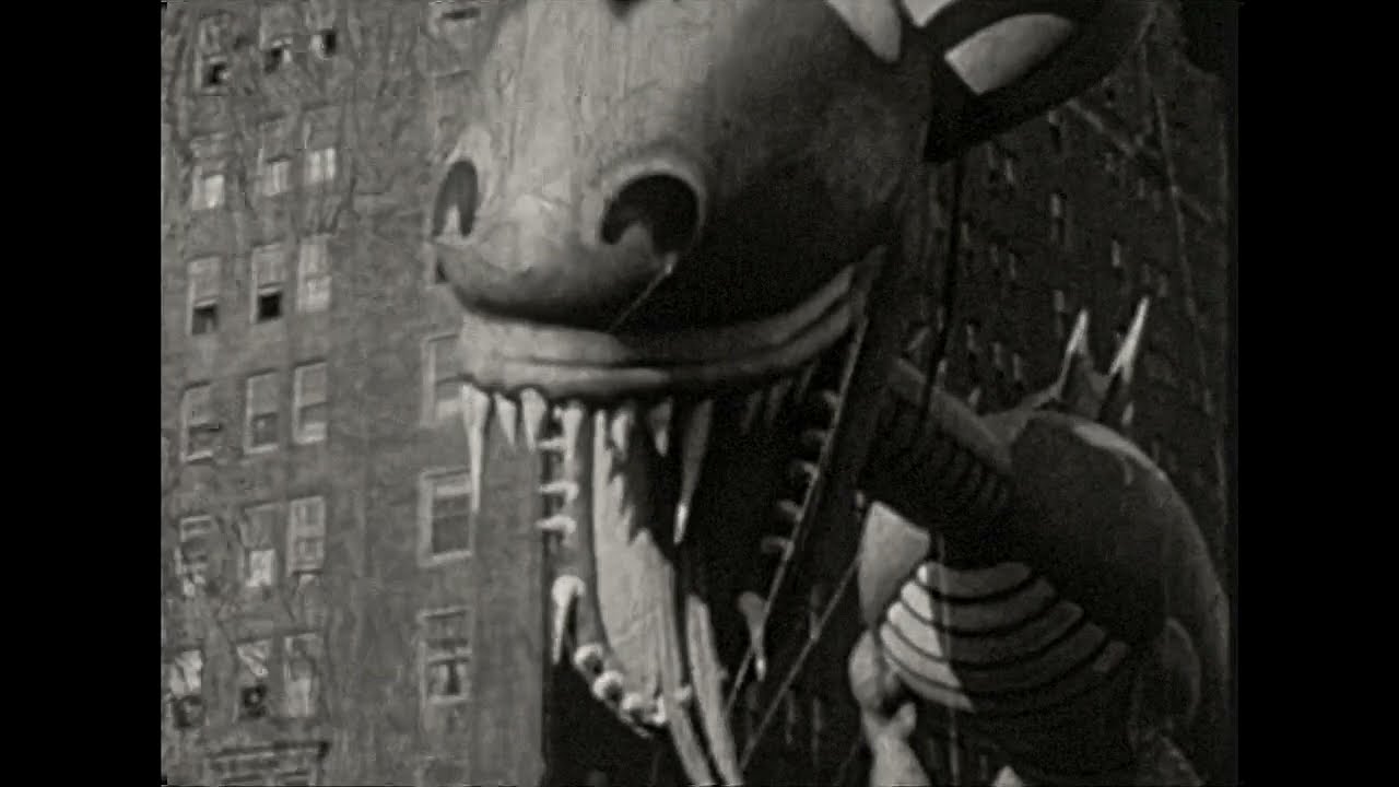 1937 - Macy's Parade NYC - Transferred from a trashed film