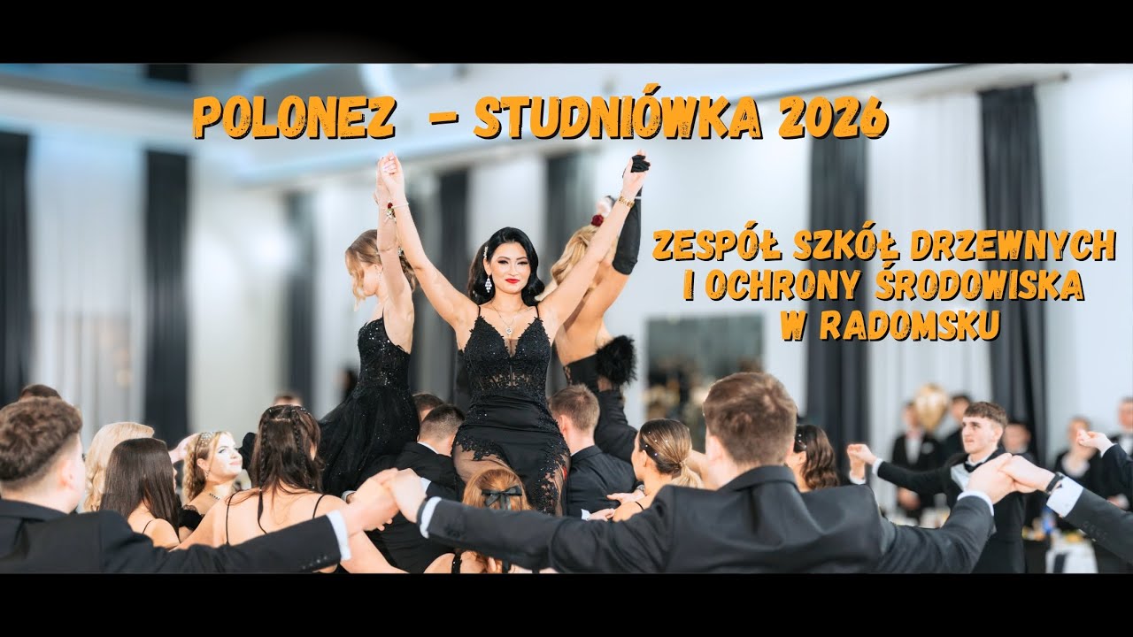 Poloneza czas zacząć! Studniówka 2026 ZSDiOŚ w Radomsku | Orchidea Kobiele | PERSPEKTYW.PL