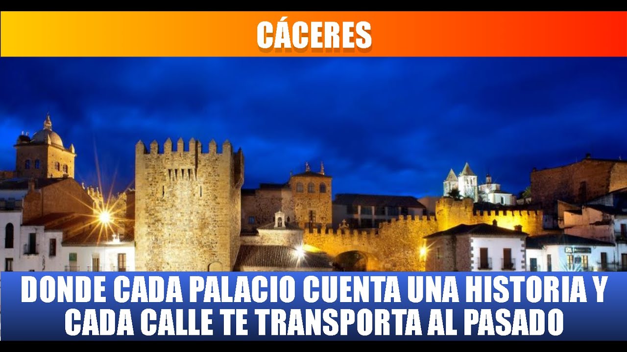 Visitamos el casco antiguo de Cáceres. Paseamos por el conjunto monumental medieval mejor conservado