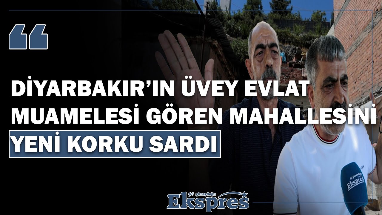 Diyarbakır’ın üvey evlat muamelesi gören mahallesini yeni korku sardı | Ekspres Haber