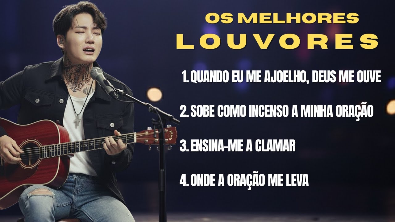Os Melhores Louvores | Lançamento 2025 | JUNG KOOK - Música Gospel