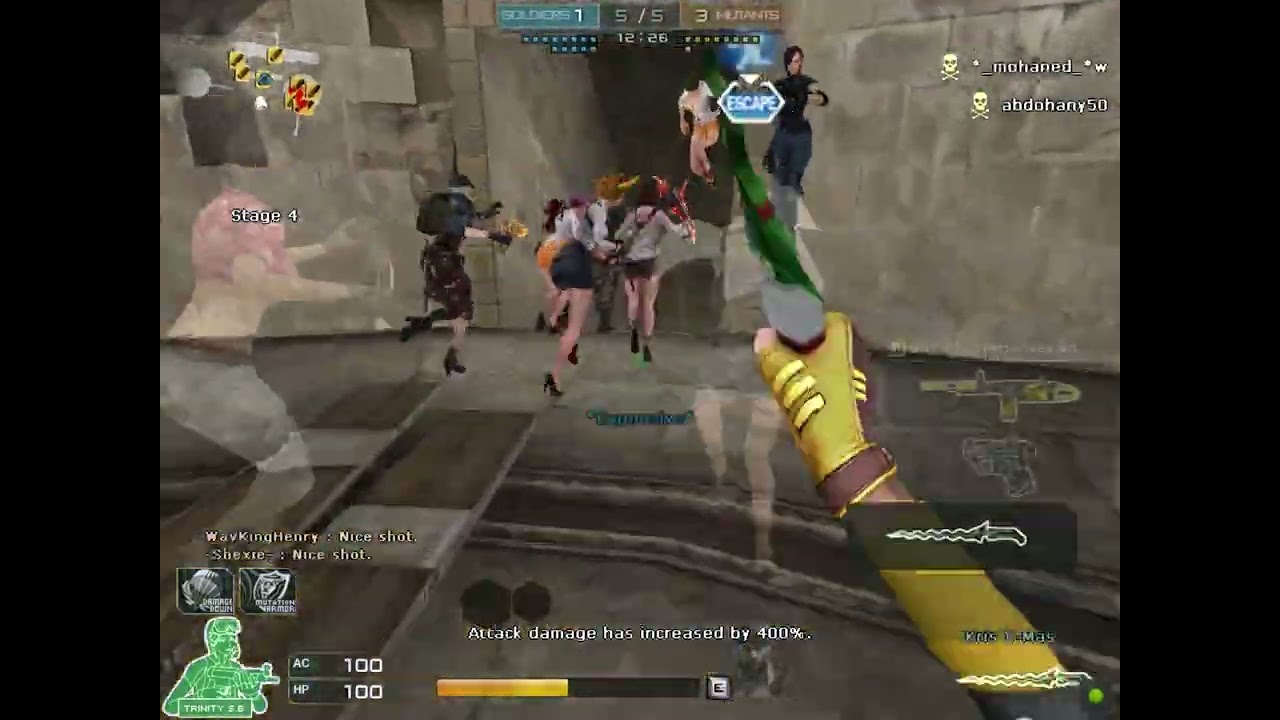 CrossFire Mutant Escape Mode: Treasure Island 暗影宝藏岛, soldiers win