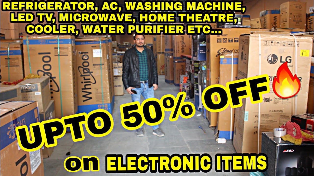 UPTO 50%OFF on ELECTRONIC ITEMS | AC, REFRIGERATOR, LED TV, HOME THEATRE, MICROWAVE | #EXPLORINGGYAN