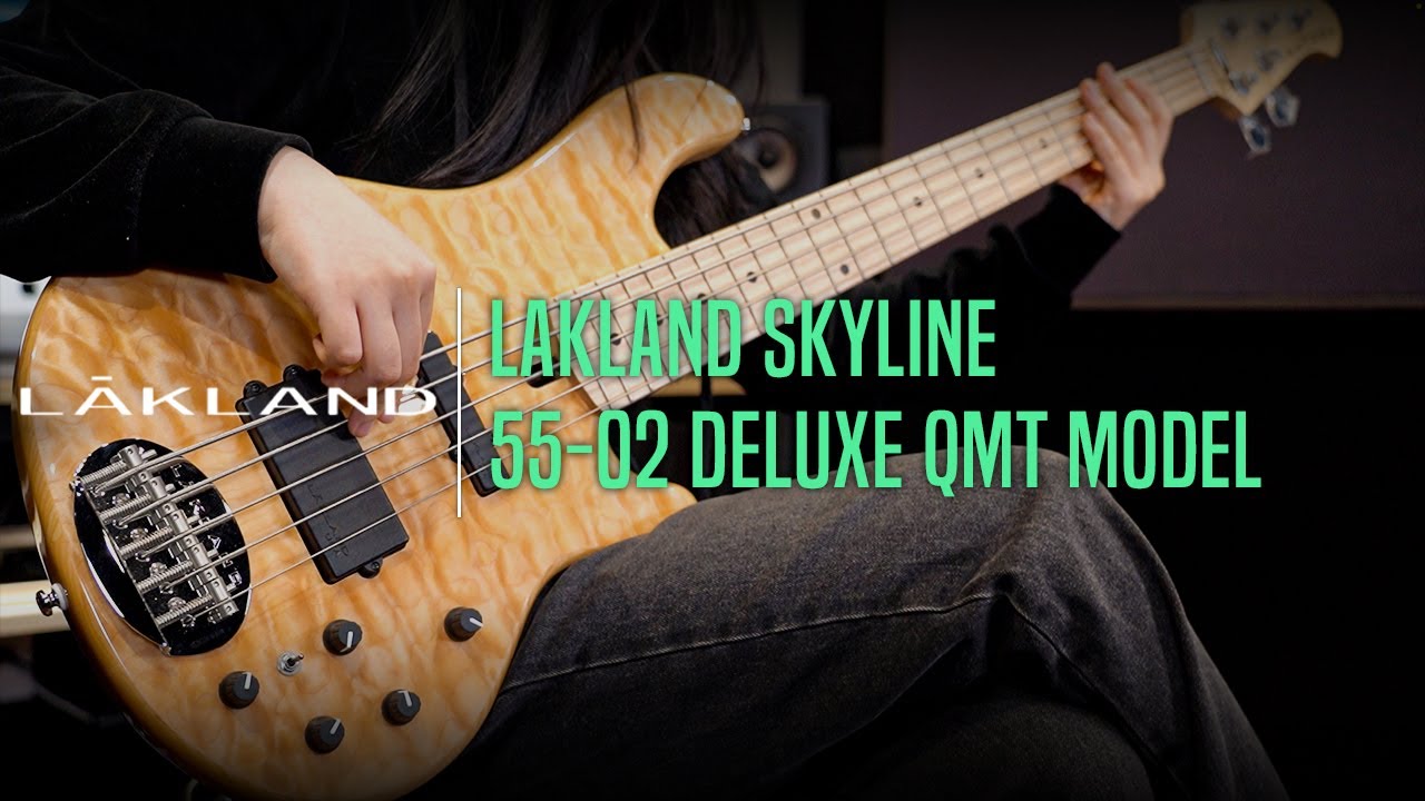 Lakland Skyline 55-02 Deluxe QMT Bass Model Demo - &lsquo;Os Anjos Te Louvam&rsquo; by Bassist 김이지 (Yiji Kim)