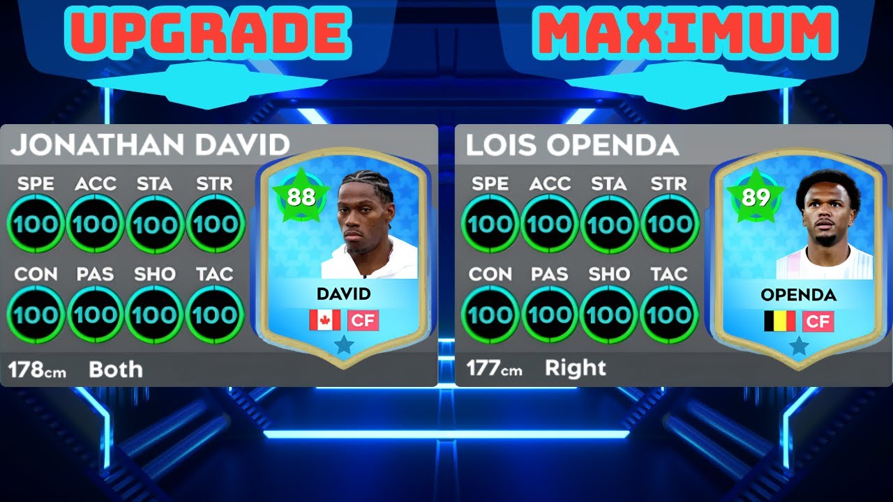 DLS 26 | UPGRADE ✅ Jonathan David 78 & Lois Openda 79 ( NEW ) . Dream League Soccer 2026