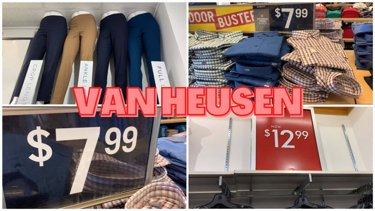 Van Heusen outlet store shop 🛍with me