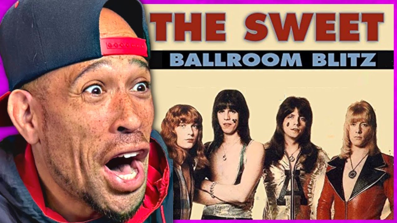 Rapper FIRST time reaction to SWEET - The Ballroom Blitz!! YOOooooooooo!