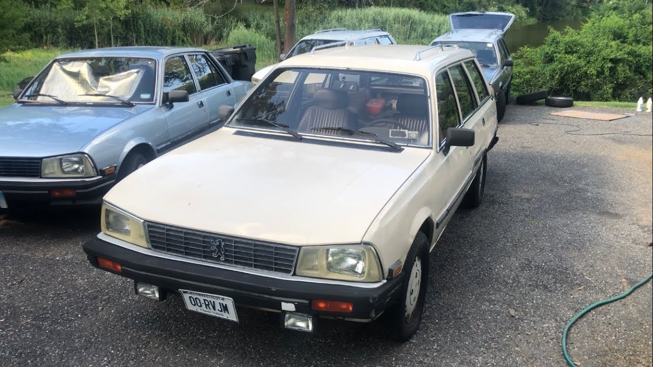1985 Peugeot 505 GL 5-spd walkaround