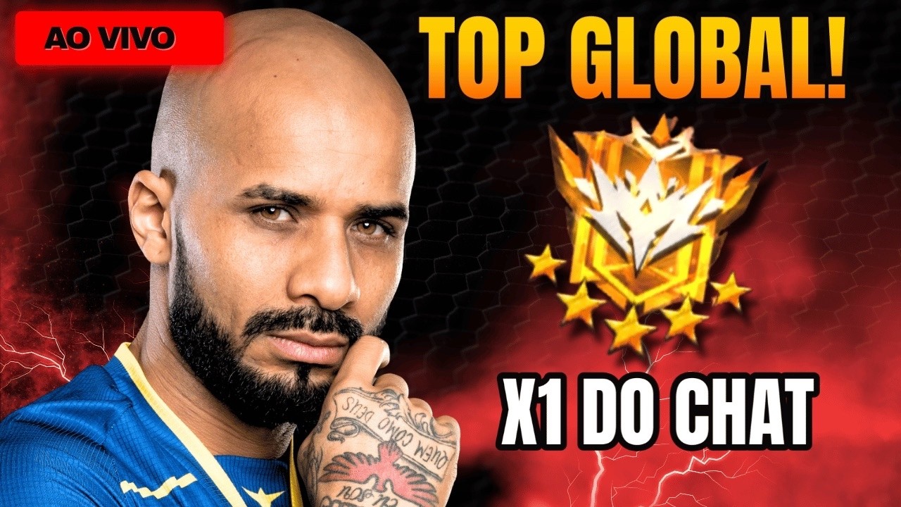 TOP GLOBAL SQUAD - X1 CONTRA CHAT FREE FIRE #foryou