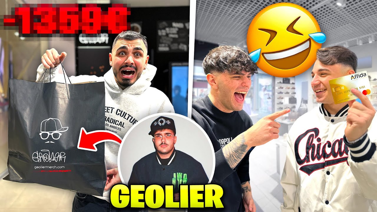 🤑💳 SHOPPING PAZZO nello STORE di GEOLIER! 🎶 *COSTOSO*💰