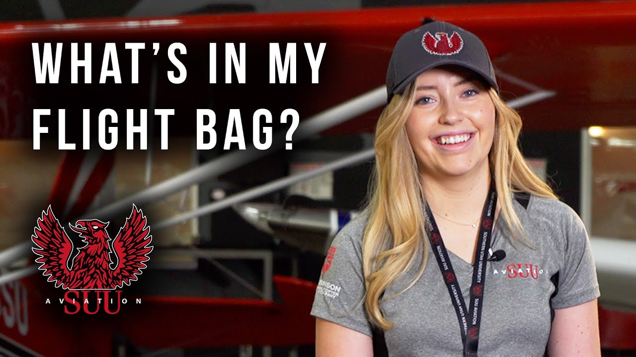 What Helicopter Students Carry in their Flight Bag 🚁